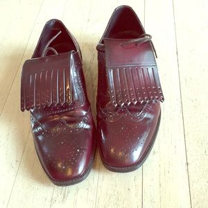 Oxblood wing tips
